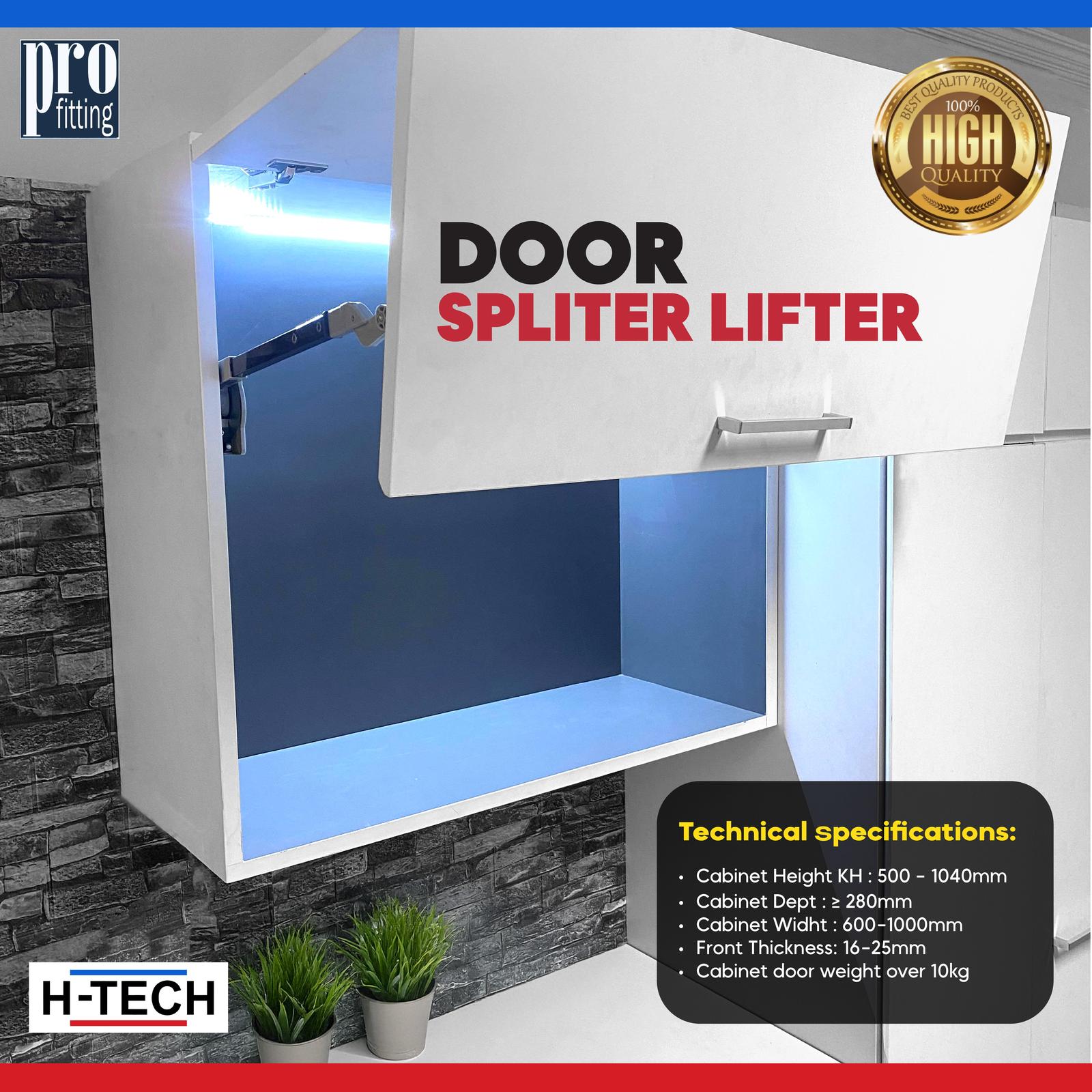 Engsel Pintu Buka Atas Door Split Lifter H-TECH