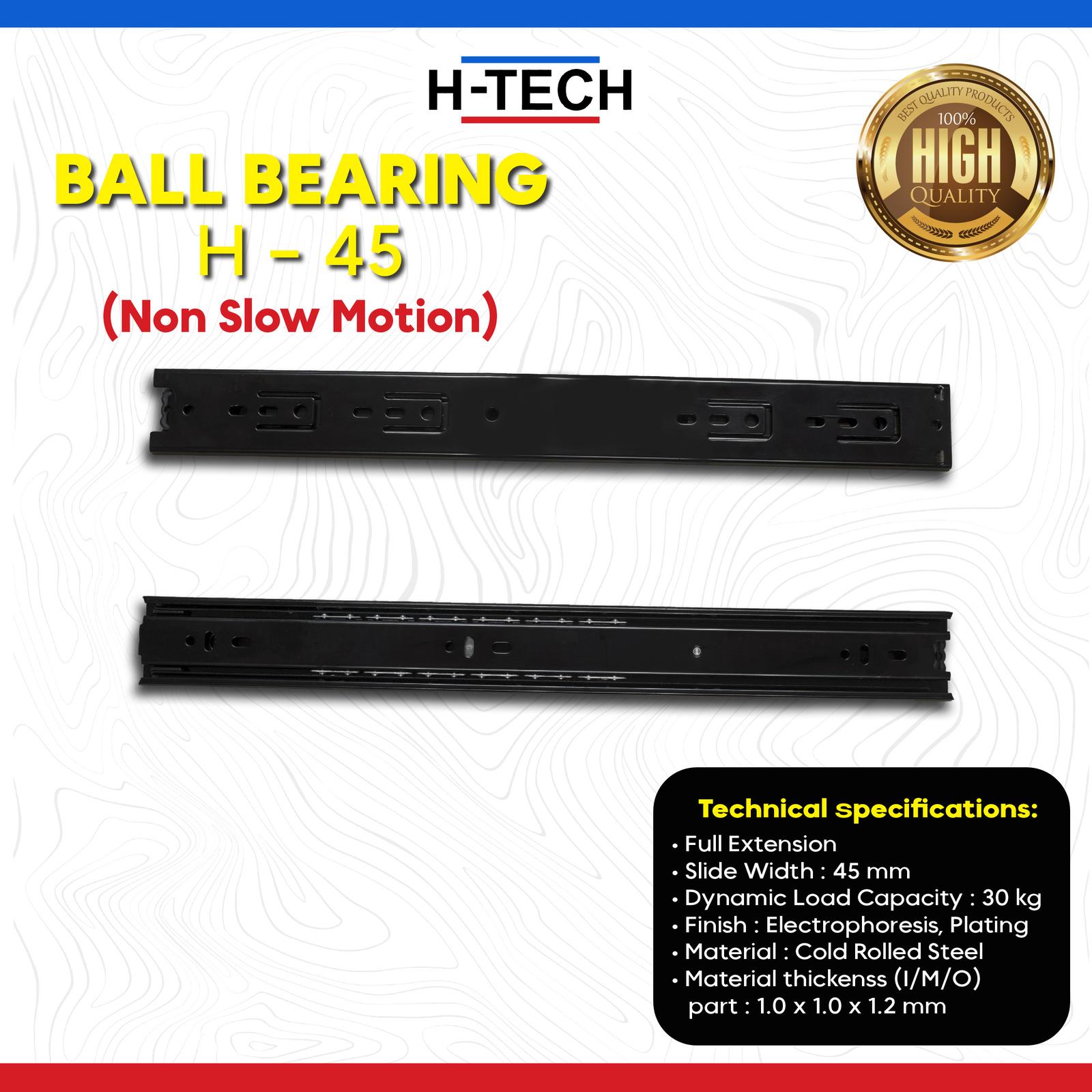 Rel laci Double Track Non Slow Motion Laci Buka Penuh H45 300-450 H-TECH