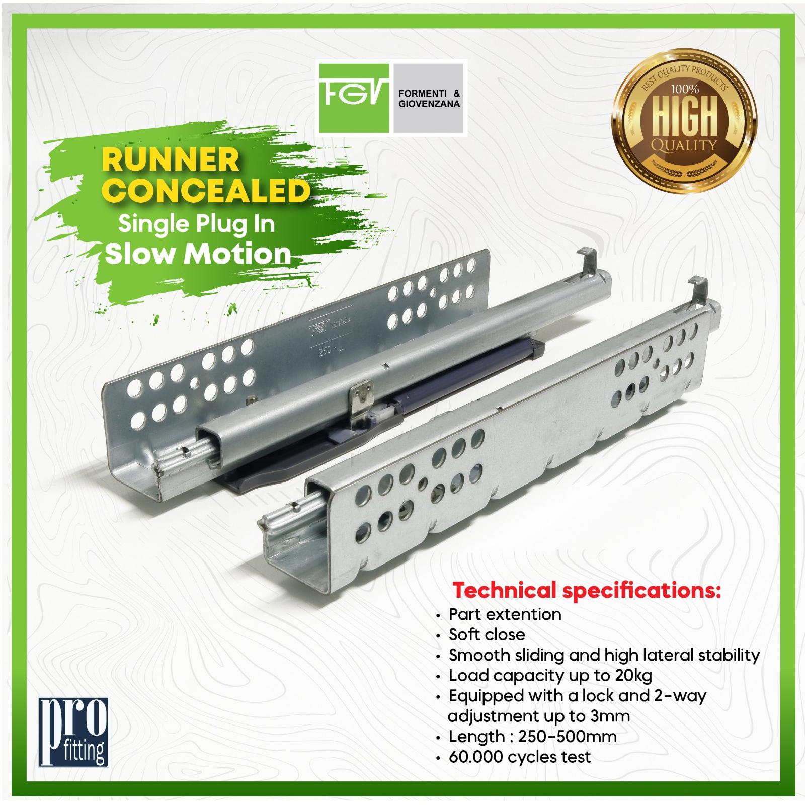 Rel Laci Single Conceal Slowmotion Plug In Part Extention FGV