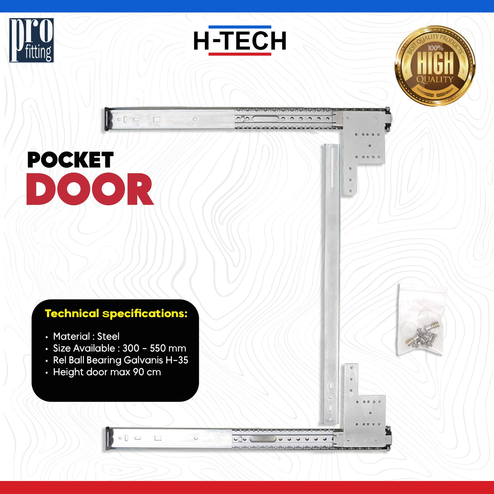 Rel Lipat pintu H-TECH