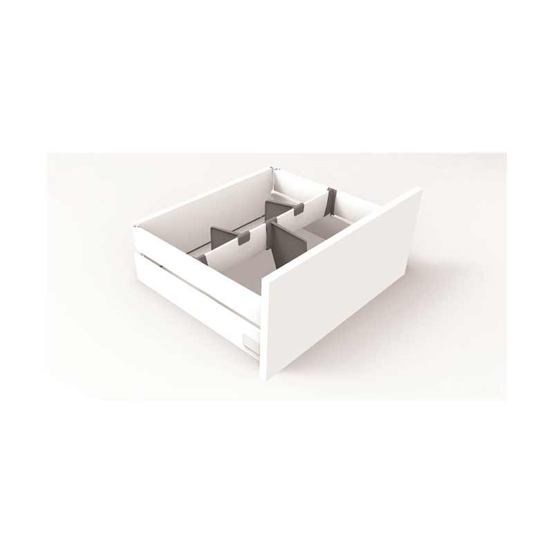 Indaux 3 Full Extension Slow Motion 480mm Bottom Drawer